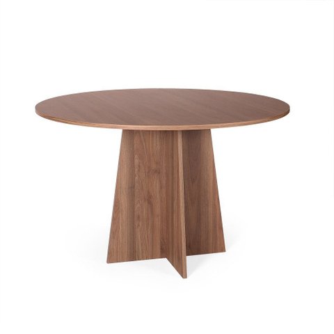 Mesa de Jantar Redonda 6 Lugares 120cm Isabela Noronha