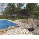 Ver imagem 5 de Ombrelone 360 Suspenso 3M com Suporte Luminária + Base Abs 50L - Verde