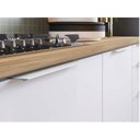 Ver imagem 6 de Cozinha Completa Marquesa 2 Portas 3 Gavetas MDF Nature e Greige Nesher