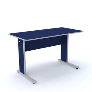 MESA P/ ESCRITÓRIO 121X61 PANDIN MAXXI -AZUL/CINZA MX120