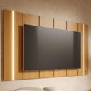 Ver imagem 6 de Painel Tv 75 Pol Suspenso 240cm com Led Gior Naturale C05 - Mpozenato