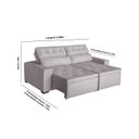 Ver imagem 2 de Sofá Áustria 4 Lugares 2,50cm - de Casa Décor e Estofados.