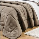 Ver imagem 2 de Edredom Natura Cama Super King cor Caqui Tecido Malha Penteada 30-1 com 01 peça - Edredom Natura