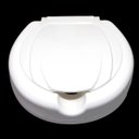 Ver imagem 2 de Assento de Vaso Elevado 7,5 Cm Soft - Branco - Mebuki