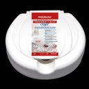 Ver imagem 1 de Assento de Vaso Elevado 7,5 Cm Soft - Branco - Mebuki