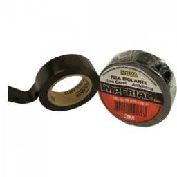 Fita Isolante 18mm x 20m IMPERIAL SLIM Preta 3M - 3