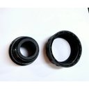 Ver imagem 2 de Meia União para Registro Rowa Pressurizador 1" Plástico 07060067 Meia Flange do Registro Esfera Rowa