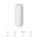 Ver imagem 2 de Porta Escova Pasta Dente Creme Dental Tampa Banheiro Pia Ou:Branco