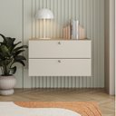 Ver imagem 1 de Módulo 70x40 2 Gavetas Frame CabeCasa MadeiraOriginals