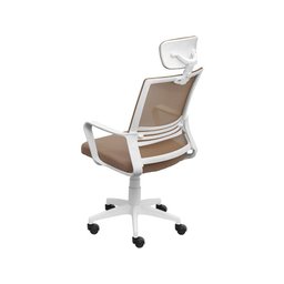 Cadeira Office Or-3334 Alta com Base Cromada e Rodízio Or Design - 3