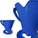 Ver imagem 1 de Porta Filtro Azul Café 103 Supremo Cozinha Coador