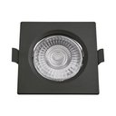Ver imagem 1 de Spot de Led Embutir Slim Mr16 Quadrado 6w Preto Bivolt Blumenau 3000k Luz Quente