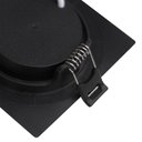 Ver imagem 2 de Spot de Led Embutir Slim Mr16 Quadrado 6w Preto Bivolt Blumenau 3000k Luz Quente