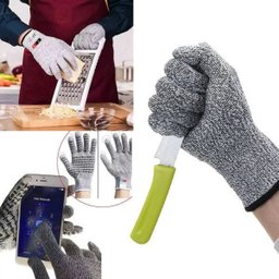 Luvas Anti Corte Profissional Nivel 5 Máxima Proteçao Facas Açougue Medio - 2