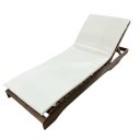 Ver imagem 3 de Espreguiçadeira de Madeira Reclinável Natural