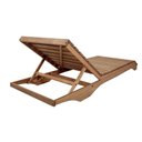 Ver imagem 6 de Espreguiçadeira de Madeira Reclinável Natural