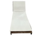 Ver imagem 2 de Espreguiçadeira de Madeira Reclinável Natural