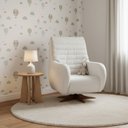 Ver imagem 1 de Poltrona de Amamentação Giratória e Balanço Zen