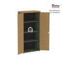 Ver mais imagens de Armário Alto 2 Portas Pivotante 79,2cm x 161,1cm Cinza/Samba/Salvia