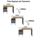 Ver imagem 5 de Escrivaninha Plus - Olmo/grafito 6100