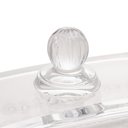 Ver imagem 2 de Manteigueira de Cristal Pearl Bolinha Transparente 17cm Wolff