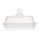 Ver imagem 4 de Manteigueira de Cristal Pearl Bolinha Transparente 17cm Wolff