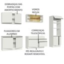 Ver imagem 7 de Cozinha Completa 310001 Com Armário E Balcão Branco Branco