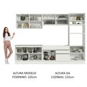 Ver imagem 6 de Cozinha Completa 310001 Com Armário E Balcão Branco Branco