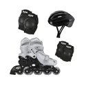 Ver imagem 1 de Kit Roller + Joelheira + Cotoveleira + Capacete Infantil b1