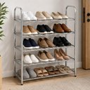Ver imagem 6 de Sapateira Inox 15 Pares com 5 Prateleiras Multiuso