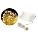 Ver imagem 4 de Fio de Fada Led Natal Branco Quente 50 Lâmpadas 5 Metros - Wincy
