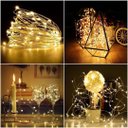 Ver imagem 5 de Fio de Fada Led Natal Branco Quente 50 Lâmpadas 5 Metros - Wincy