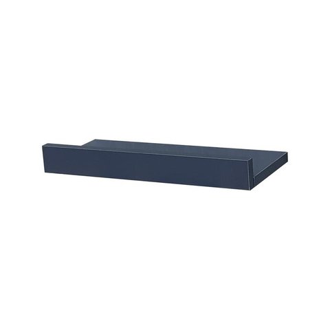 Prateleira Porta Quadros 30 x 10cm azul Suporte Invisível