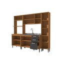 Ver imagem 5 de Cozinha Modulada Kappesberg 4 Peças Linna C4p255 Canela/grafite