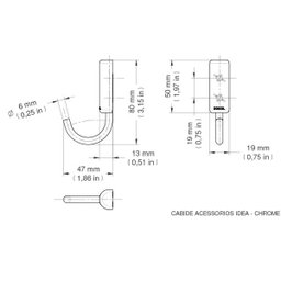 Kit Acessórios para Banheiro 5 Peças Chrome Docol - 3
