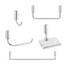 Kit Acessórios para Banheiro 5 Peças Chrome Docol - 7