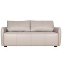 Ver imagem 1 de Sofá Living 2 Lugares Sala de Estar 180cm Virtus L07 Couro Bege - Mpozenato