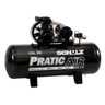 COMPRESSOR DE AR CSL20/200L 200 LITROS 220/380V TRIFASICO PRATIC AIR - 1