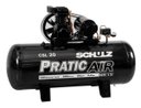 Ver imagem 1 de COMPRESSOR DE AR CSL20/200L 200 LITROS 220/380V TRIFASICO PRATIC AIR