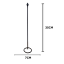 Ver imagem 2 de Kit 7 Lanças para Assenamento 35cm com Pé
