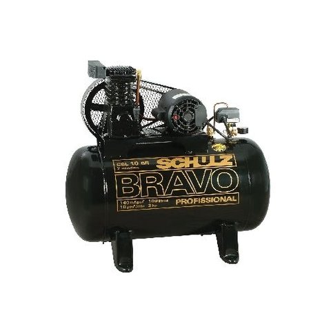 Compressor de Ar CSL10BR/100-140 libras - Monofásico 127/220V - 921.7852-0 - Schulz