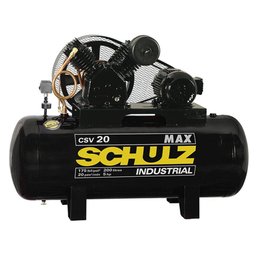 Compressor De Ar Csv20max/200l 175psi 20pes 220/380v Trifasico Linha Max Schulz - 1 Compressor De Ar Csv20max/200l 175psi 20pes 220/380v Trifasico Linha Max Schulz - 1