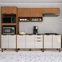 Ver imagem 1 de Cozinha Modulada 5 Peças 11 Portas 3 Gavetas s/ Tampo Paris Indekes