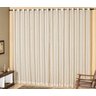 Cortina para Sala e Quarto Castellano 3 metros Caqui com 1 peças - 1