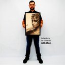 Ver imagem 2 de Quadro Decorativo Mulher Dourada em Moldura Caixa TaColado Moldura Caixa 3cm Madeira sem Vidro 40 x