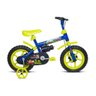 Bicicleta Infantil Aro 12 Jack Azul e Verde Limão Verden Bikes - 1