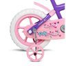 Bicicleta Infantil Aro 12 Paty Lilás e Rosa Verden Bikes - 4