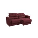 Ver imagem 7 de Sofá Cama Kappesberg Stelo Veludo Bordô 230cm