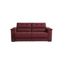 Ver imagem 2 de Sofá Cama Kappesberg Stelo Veludo Bordô 230cm