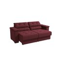 Ver imagem 6 de Sofá Cama Kappesberg Stelo Veludo Bordô 230cm